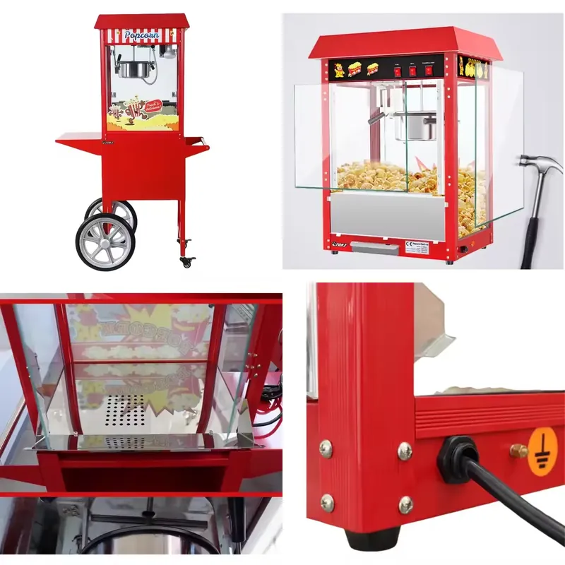 Popcorn Vending Machine - 열풍식 상업용 팝콘 제조기 - 고수익