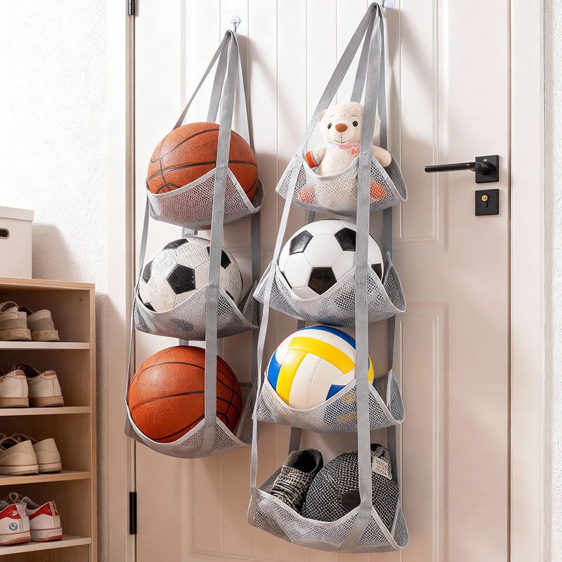 Basketball Arcade Game - 벽걸이형 볼 보관 가방 메쉬 포켓