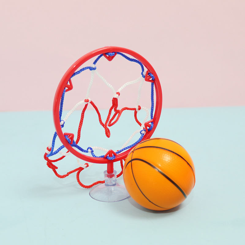 Basketball Arcade Game - 흡착판 벽걸이형 실내 미니 농구대 세트,