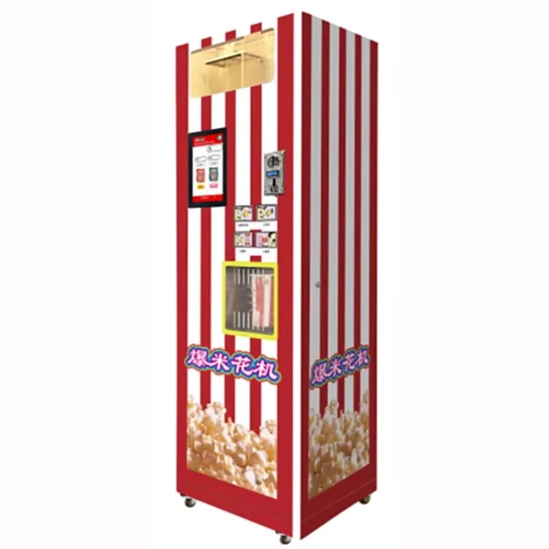 Popcorn Vending Machine - 맞춤형 중국산 가스 산업용 팝콘 제조기