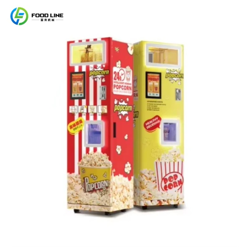 Popcorn Vending Machine - 맞춤형 인기 판매 짭짤하고 달콤한 팝콘