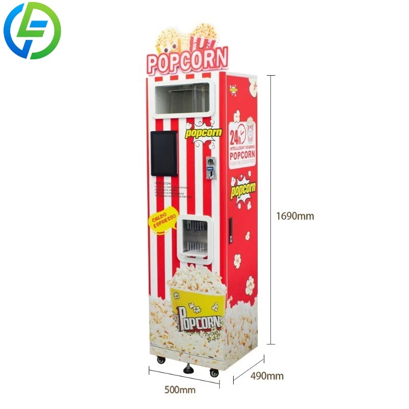 맞춤형 공원 파티용 팝콘 제조 자동판매기, 완전 자동  - Popcorn Vending Machine 리뷰 및 가격
