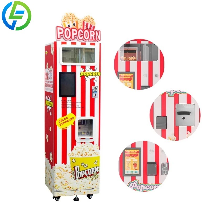 맞춤형 공원 파티용 팝콘 제조 자동판매기, 완전 자동  - Popcorn Vending Machine 리뷰 및 가격