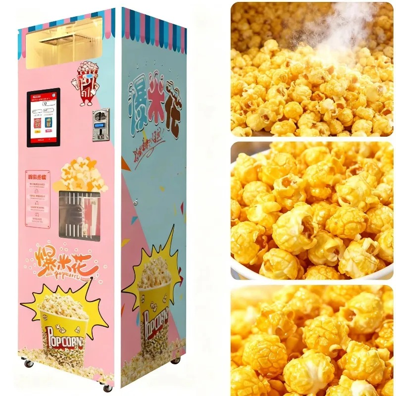 맞춤형 최고 판매 지능형 고기술 자동 팝콘 제조기 팝콘 - Popcorn Vending Machine 리뷰 및 가격