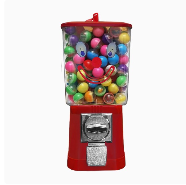 다양한 국가의 동전 주입식 쇼핑몰 셀프서비스 버블볼 껌 - Candy Vending Machine 리뷰 및 가격