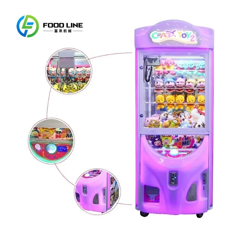 맞춤형 동전 주입식 아케이드 크레인 게임기(빌 수납기  - Arcade Prize Vending Machine 리뷰 및 가격