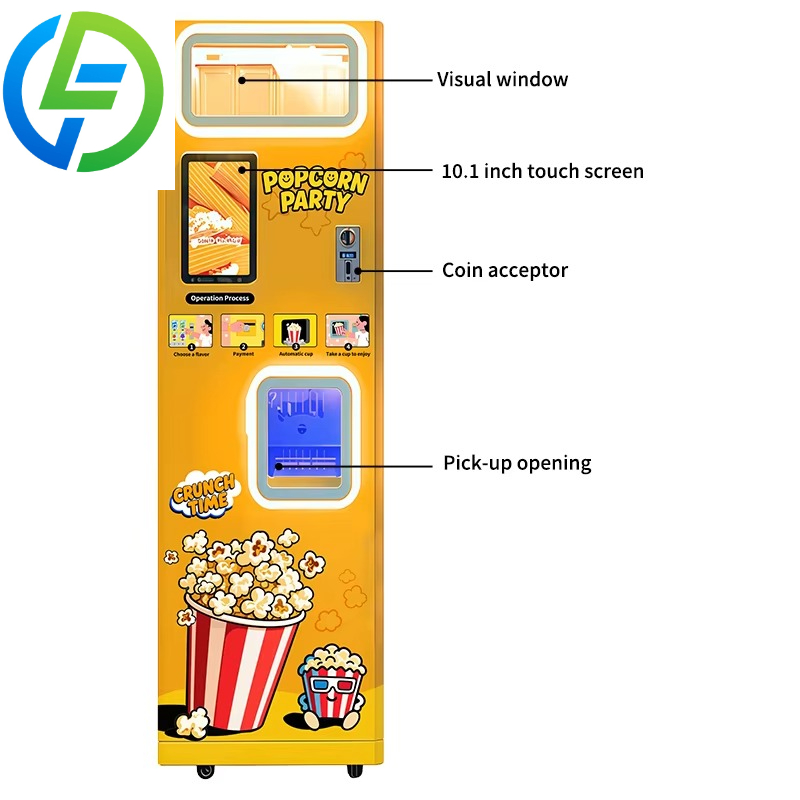 맞춤형 열풍식 팝콘 자동판매기 (코인 사용) - 다양한 - Popcorn Vending Machine 리뷰 및 가격