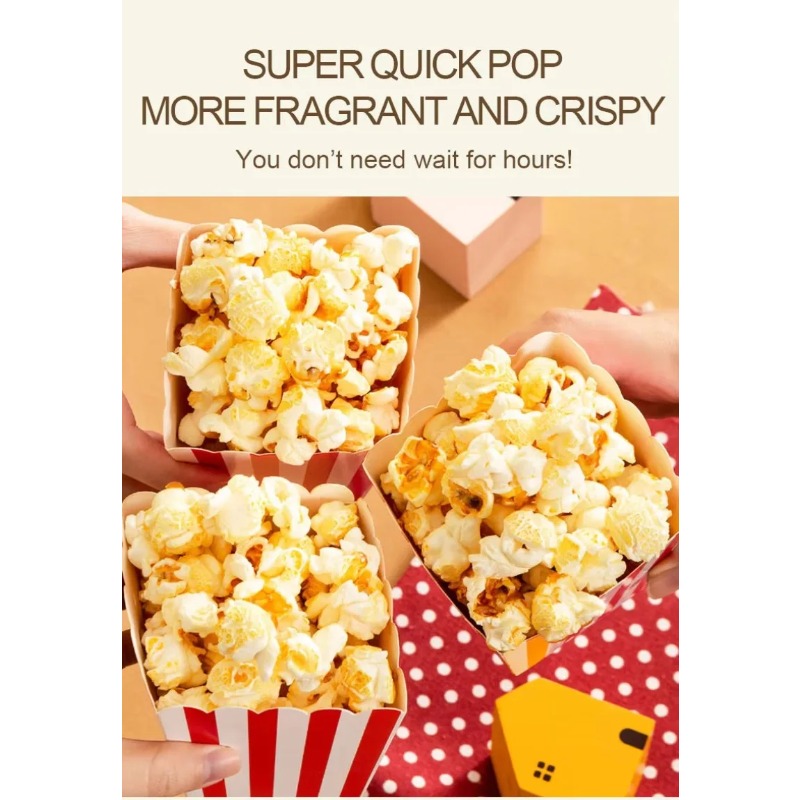 맞춤형 완전 자동 인기 팝콘 자판기 다양한 결제 방식 - Popcorn Vending Machine 리뷰 및 가격