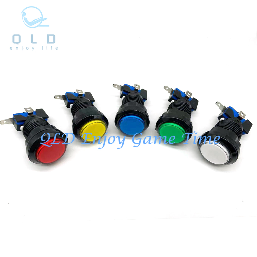 12개입, 30mm LED 조명 아케이드 푸시 버튼,  - Arcade Games And Vending 리뷰 및 가격