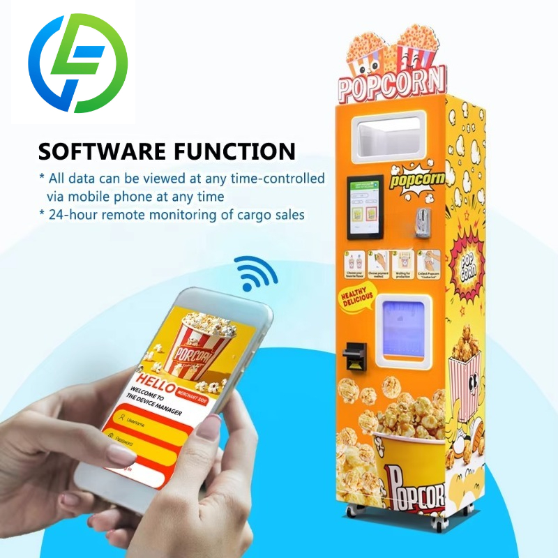 맞춤형 신형 자동 상업용 간편 셀프서비스 팝콘 자판기  - Popcorn Vending Machine 리뷰 및 가격