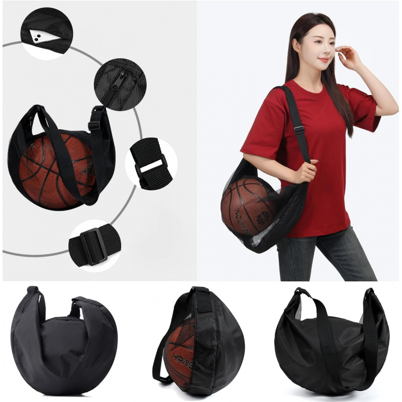 1/2개 메쉬 싱글 볼 보관 가방, 찢김 방지 크로스바 - Basketball Arcade Game 리뷰 및 가격